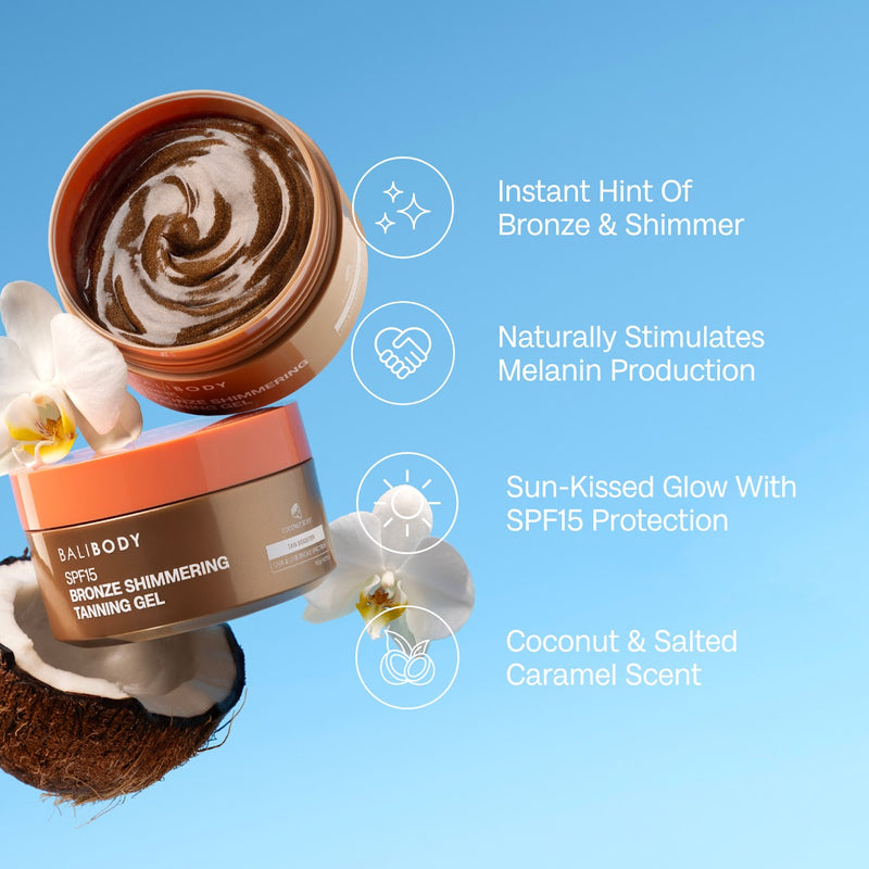Shimmering Tanning Gel SPF15