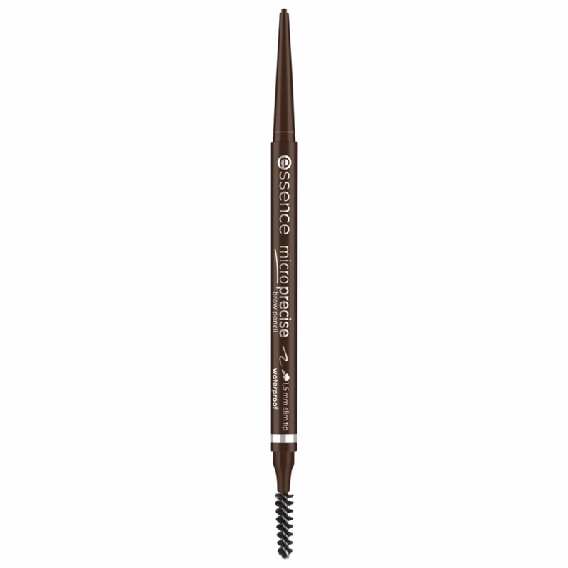 Essence Micro Precise Brow Pencil 06 Dark Brown, wenkbrauwpotlood met spoolie