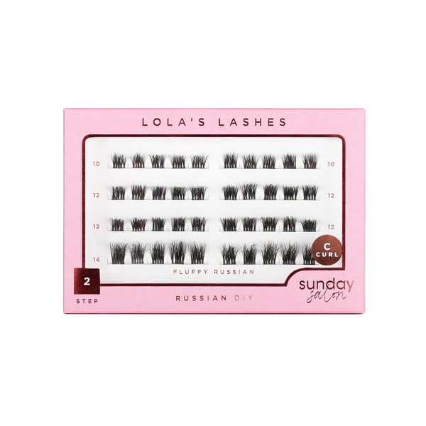 Fluffy Russian DIY Cluster Lashes