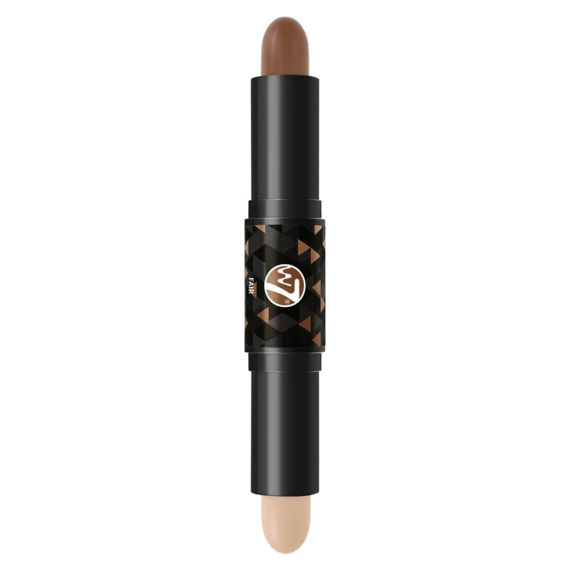 W7 Cosmetics Contour Stick Fair, duo stick met bronzer en highlighter