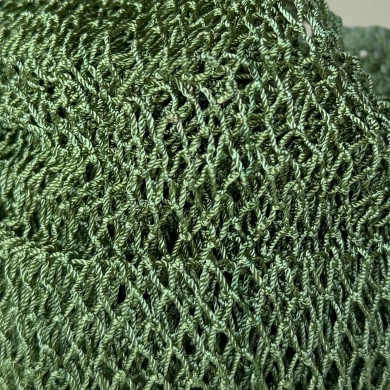 African Fabs African Net Sponge Sapo Army Green