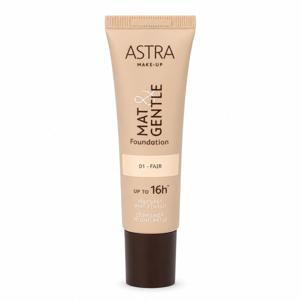 Astra Make Up Mat & Gentle Foundation Fair, vloeibare foundation met matte finish
