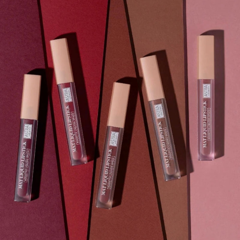 Astra Make Up Pure Beauty Mat Liquid Lipstick Ember, vloeibare lipstick met matte finish