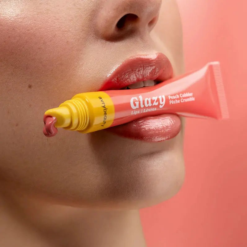 Avry Beauty Glazy Lips Peach Cobbler