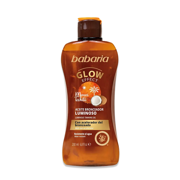 Babaria Glow Effect Tanning Oil Gel