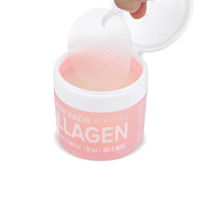Biovene Collagen Pore Clear Gel Toner Pads