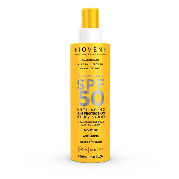 Biovene Hyaluronic Spf 50 Anti Aging Sun Protection Milky Spray