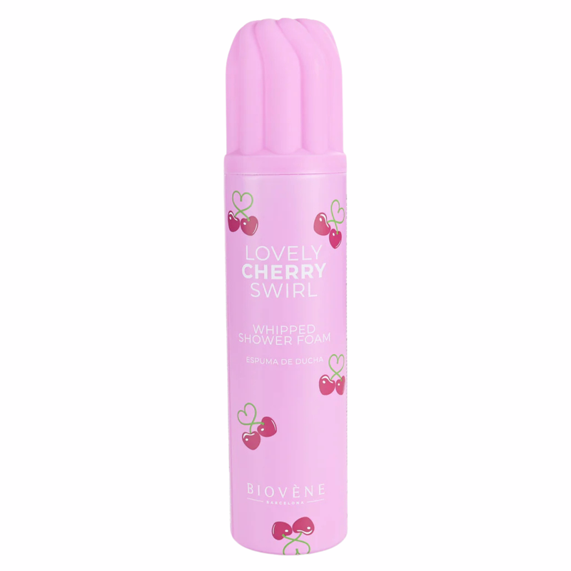 Biovene Lovely Cherry Swirl Whipped Shower Foam