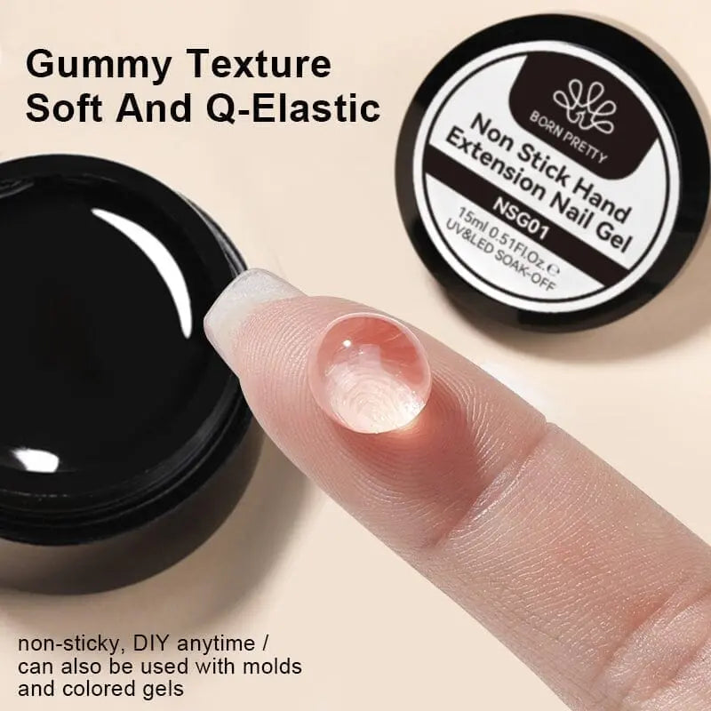 Born Pretty Pure Color & Glitter Non Stick Hand Extension Gel NEG03