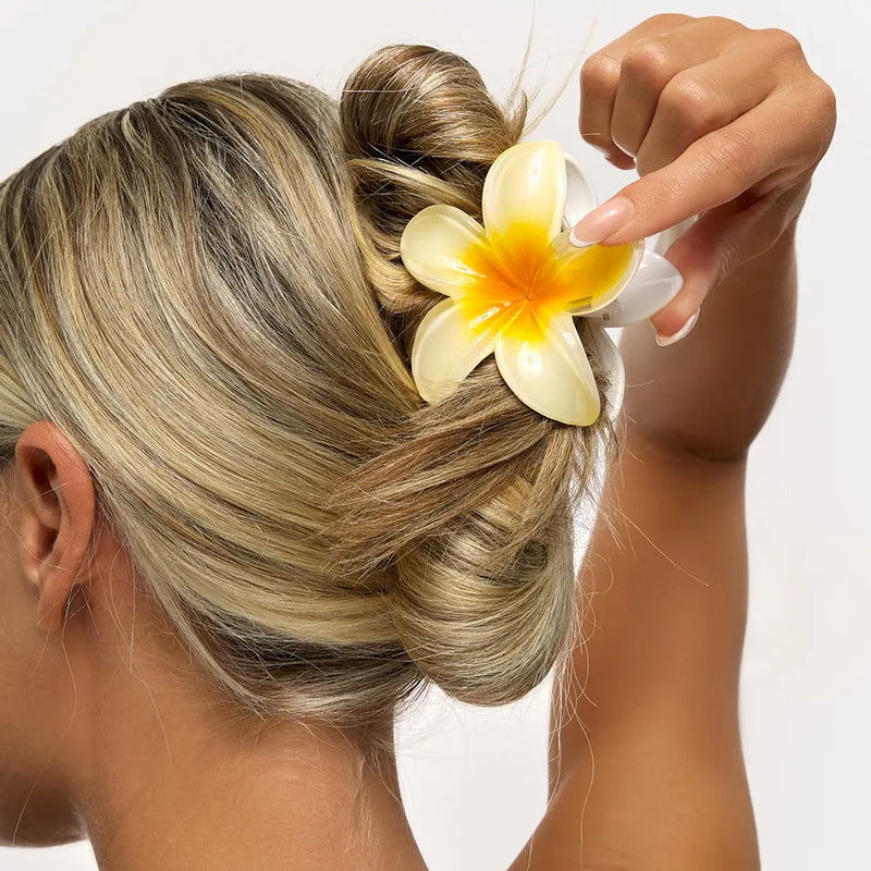 Brushworks Tropical Flower Claw Clips 3 Pack