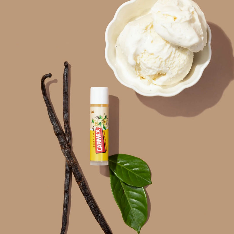 Carmex Moisturizing Lip Balm Classic Stick Vanilla SPF15