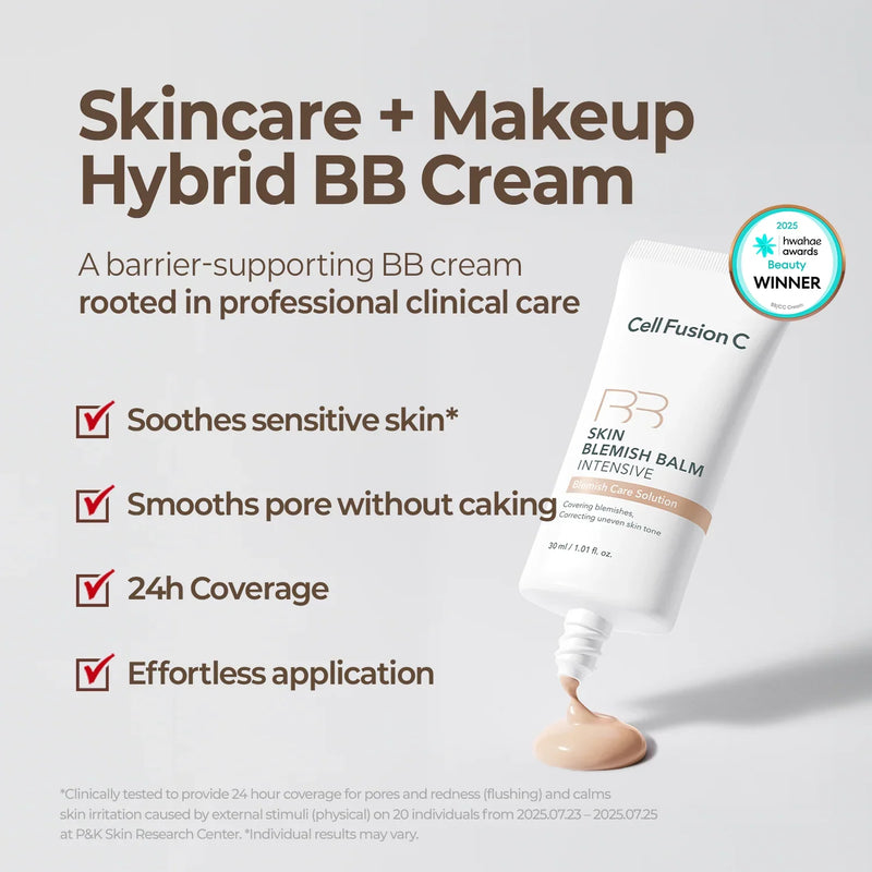 Cell Fusion C Skin Blemish Balm Intensive Hazel, egale BB cream, foto 6 van 8