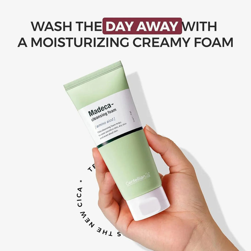 Centellian24 Madeca Amino Acid Cleansing Foam 4