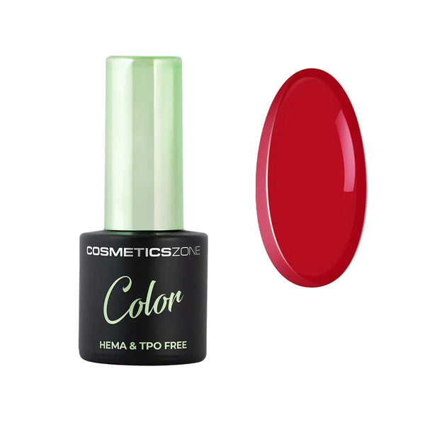 Cosmetics Zone Hypoallergenic Hybrid UV/LED Gel Polish Scarlet Flame 214