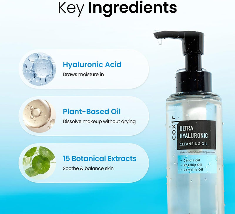Coxir Ultra Hyaluronic Cleansing Oil