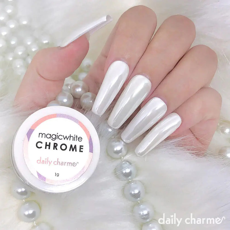 Daily Charme Magic White Chrome Powder