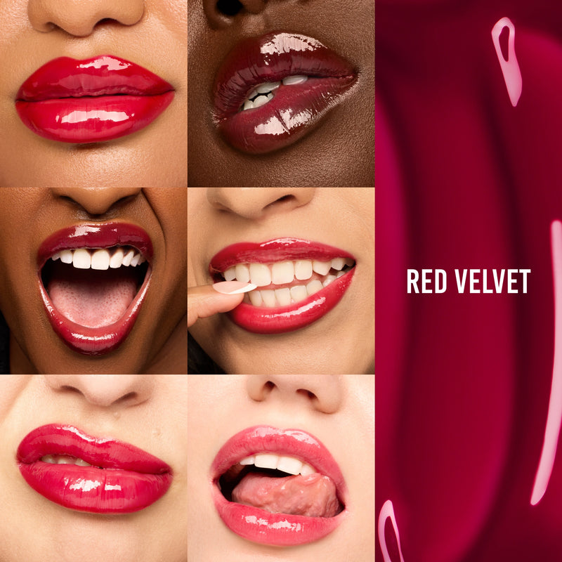 Danessa Myricks Beauty Glosswork 4d Ultra Shine Plumping Gloss Red Velvet