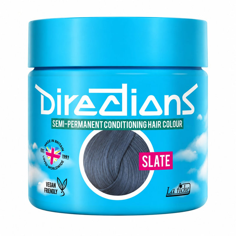 Directions Hair Color #slate, semi-permanente haarverf in slate kleur
