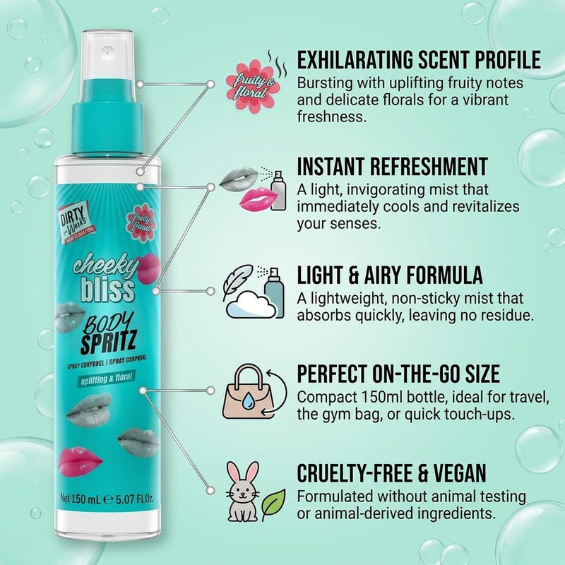 Dirty Works Cheeky Bliss Body Spritz 2