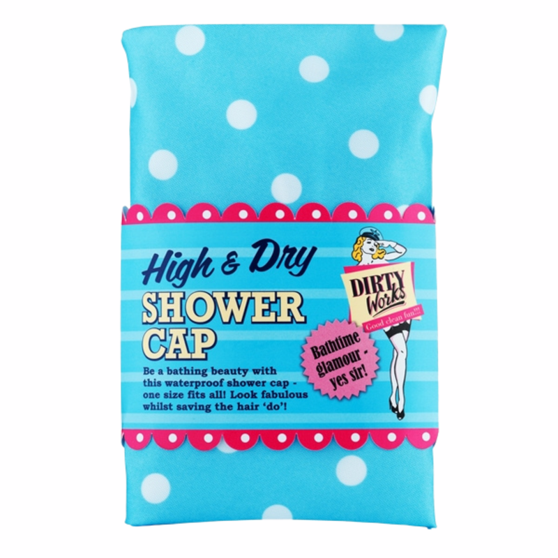 Dirty Works High And Dry Shower Cap 2