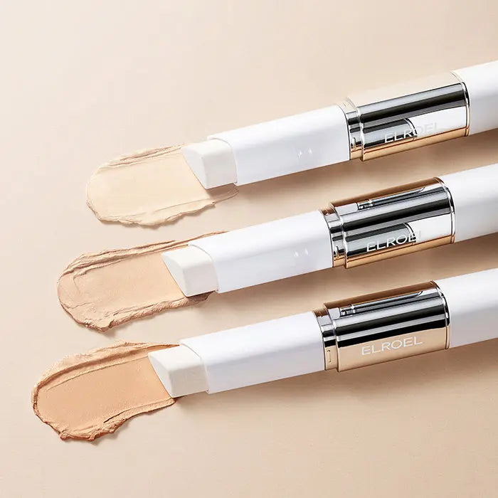 Elroel Blanc Cover Cream Stick Deep, foundation stick die verandert van crème naar dekking, foto 2 van 4