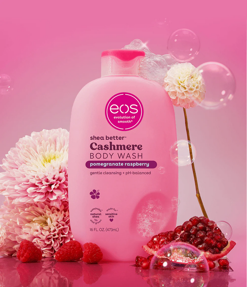 EOS Shea Better Cashmere Body Wash Pomegranate Raspberry