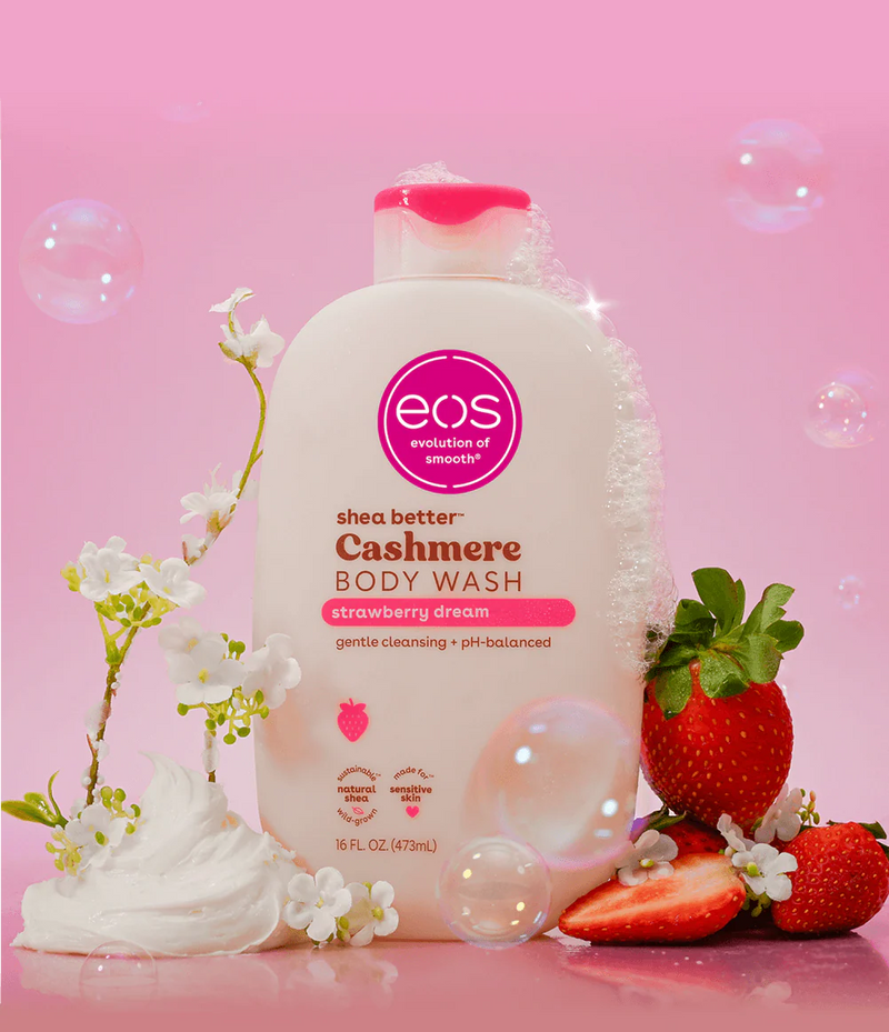 EOS Shea Better Cashmere Body Wash Strawberry Dream