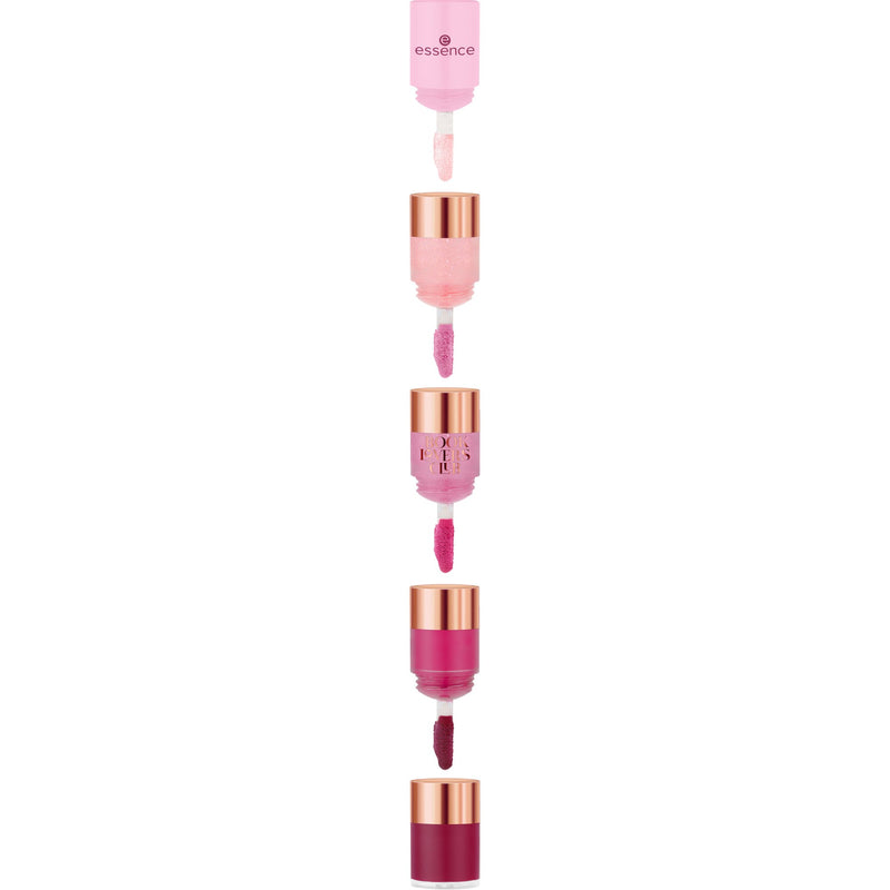 Essence Book Lovers Club Chapter Lipgloss 01 Chapter: Drama Queen, set van vier stapelbare lipglossen