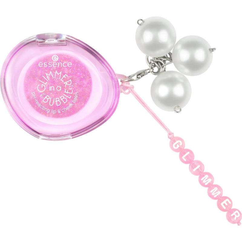 Essence Glimmer In A Bubble Ph-reacting Lip & Cheek Balm 01 Soft Glimmerin'