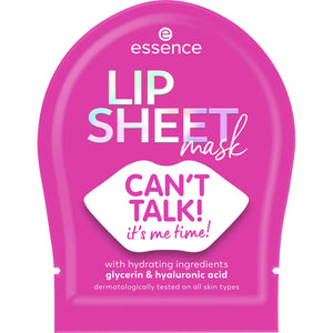 Lip Sheet Mask 01 Can't Talk, It's Me Time!