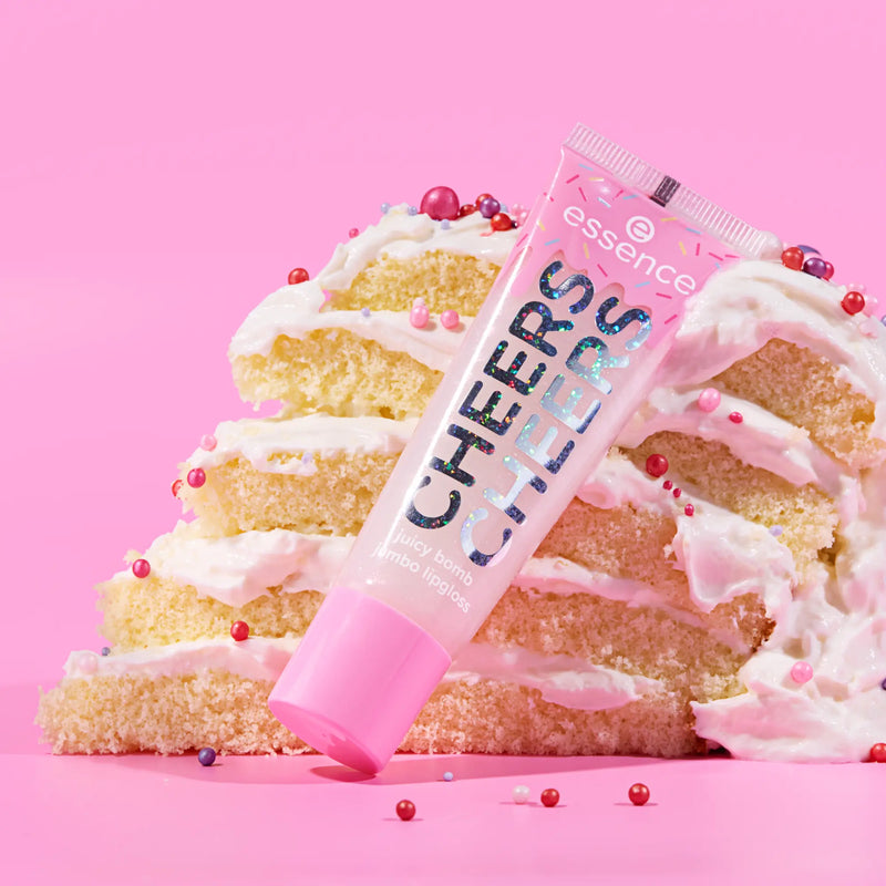 Essence Say It With Juicy Cheers Juicy Bomb Jumbo Lipgloss 02 Cake My Day!