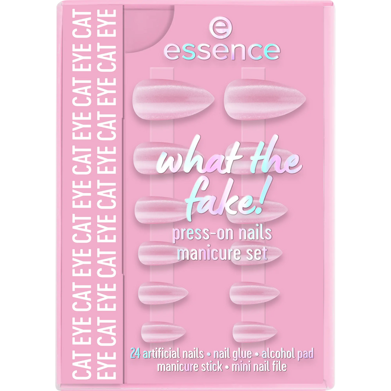 Essence What The Fake! Press-on Nails Manicure Set 02 Cat Eye