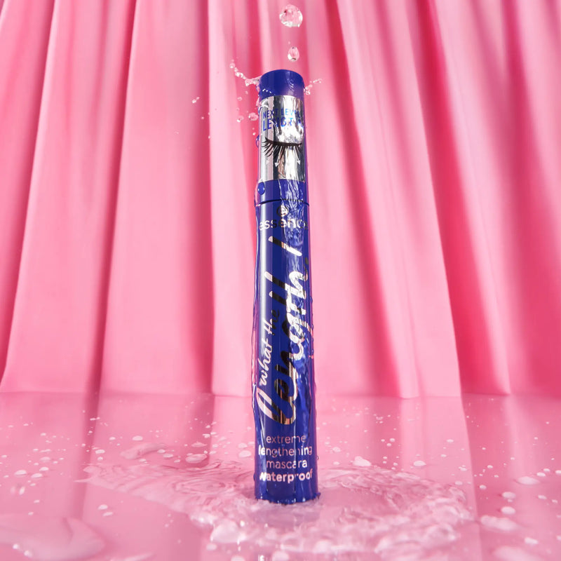 Essence What The Length! Extreme Lengthening Mascara Waterproof 02 Black Waterproof