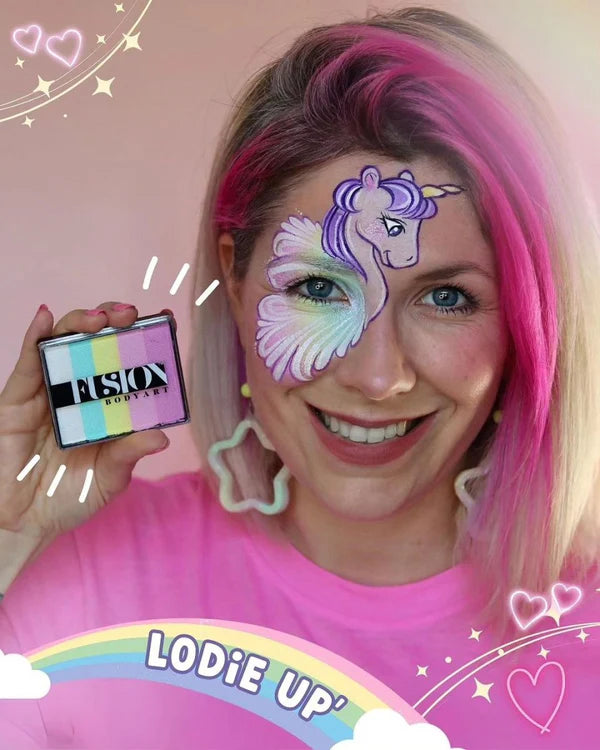 Fusion Body Art Lodie UP Rainbow Cake Cotton Candy