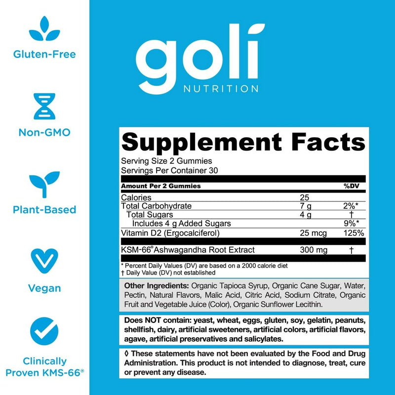 Goli Nutrition Ashwagandha Gummies 7