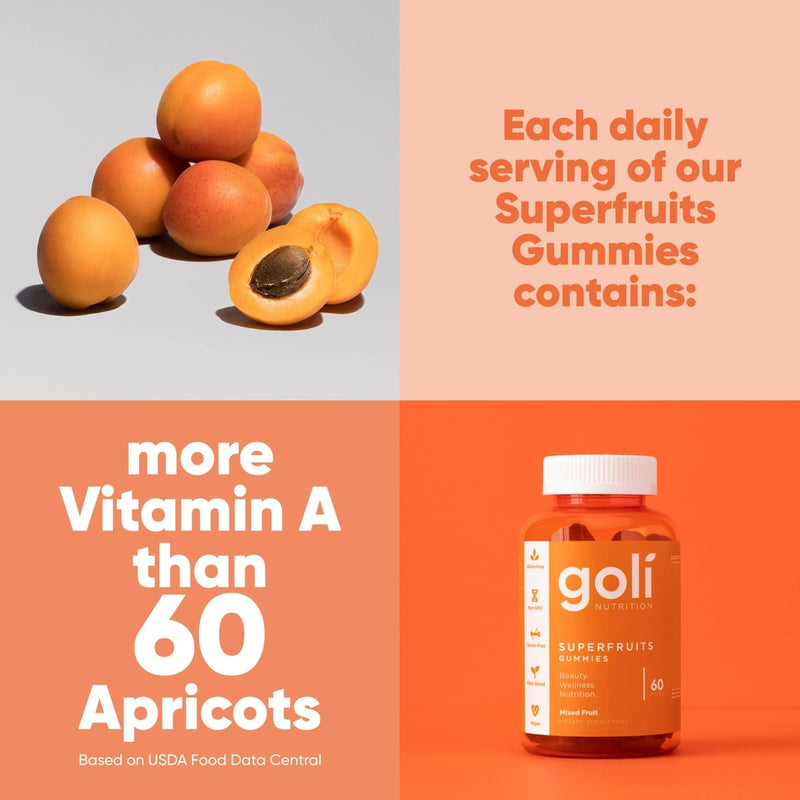 Goli Nutrition Superfruits Gummies 6