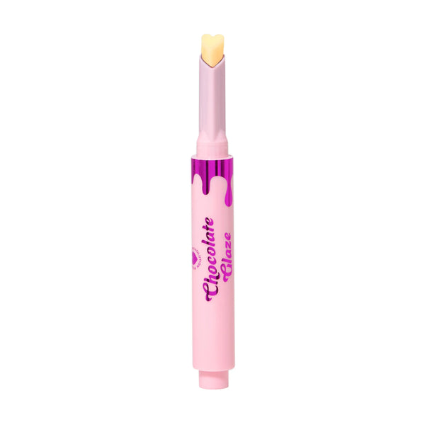 I Heart Revolution Chocolate Glaze Lip Gloss Pen Caramel Gold Shimmer