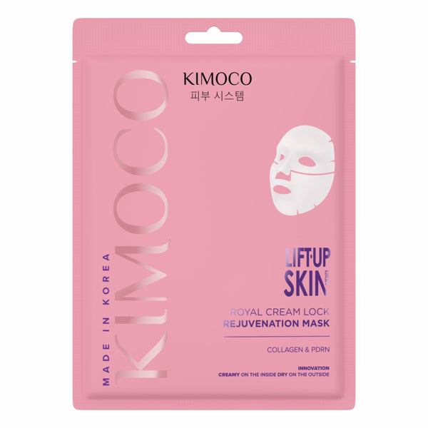 Kimoco Lift Up Creamcore Mask Firming Repair, tweedelig gezichtsmasker met collageen