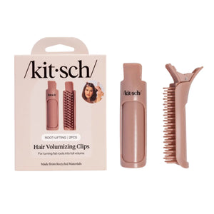 Hair Volumizing Clip Set Terracotta