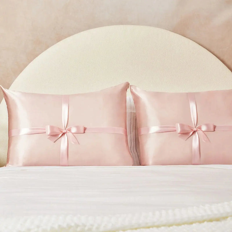 Kitsch Holiday Standard Pillowcase 2 Piece Set Blush
