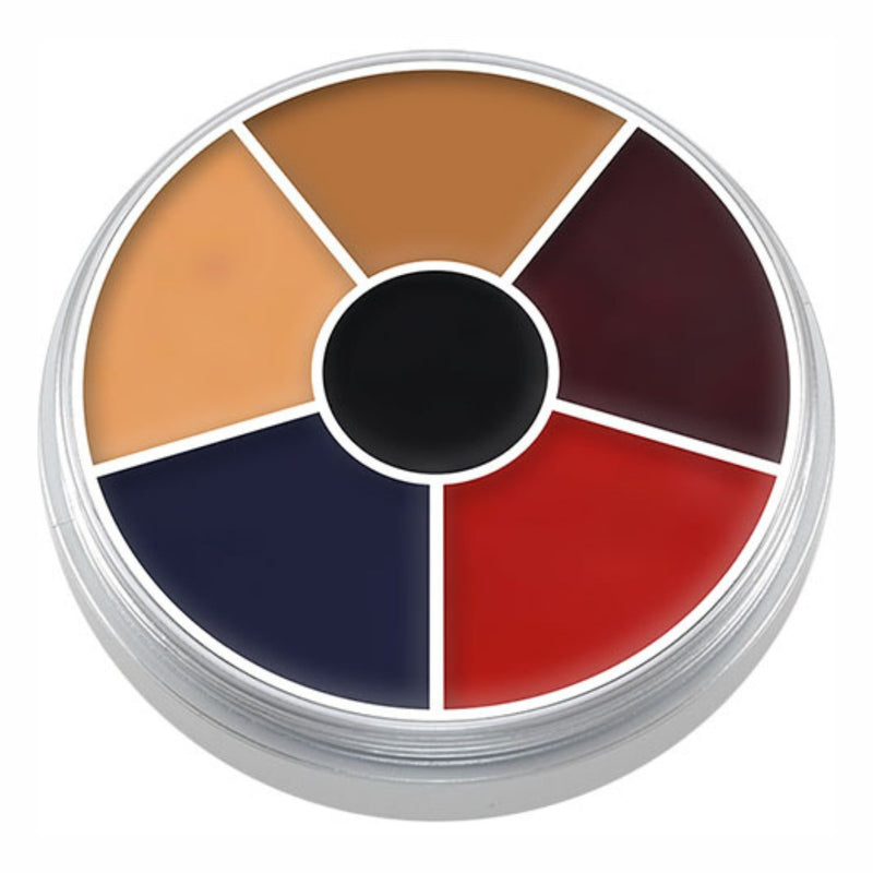 Kryolan Professional Make-up Cream Color Circle Burned Skin