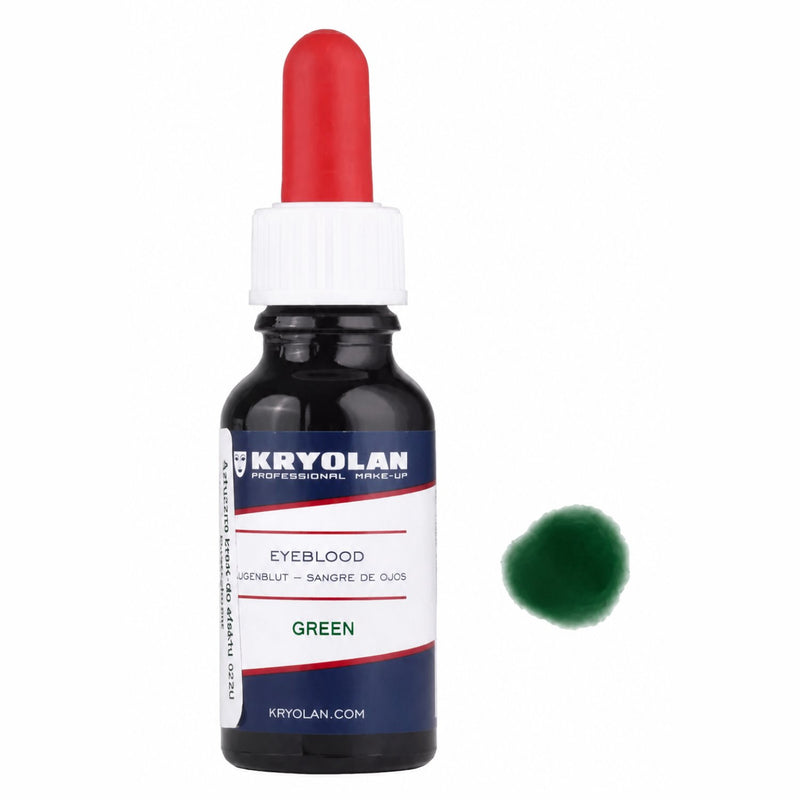 Kryolan Professional Make-up Eyeblood 20 ml. Green
