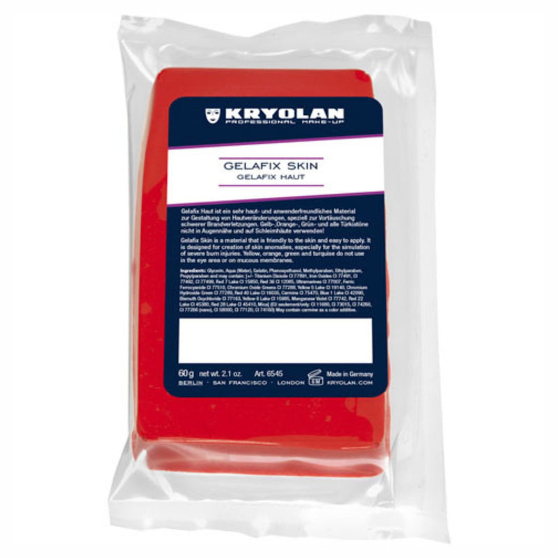 Kryolan Professional Make-up Gelafix Skin Red