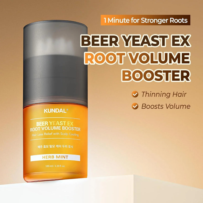 Kundal Beer Yeast Ex Root Volume Tonic, tonic voor volume en hoofdhuidverzorging, foto 4 van 7