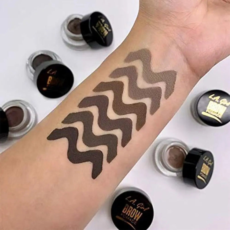 LA Girl Brow Pomade Taupe, romige wenkbrauwpomade voor definitie en volume