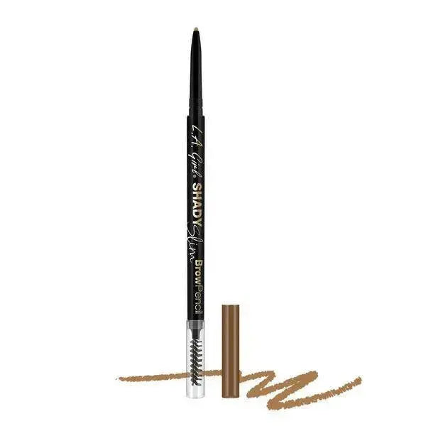 LA Girl Shady Slim Brow Pencil Taupe, wenkbrauwpotlood met spoolie
