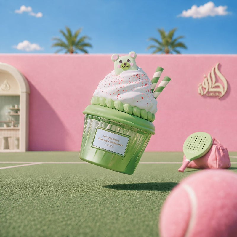 Lattafa Give Me Gourmand Matcha Swirl Eau de Parfum, romige gourmand geur, foto 2 van 5