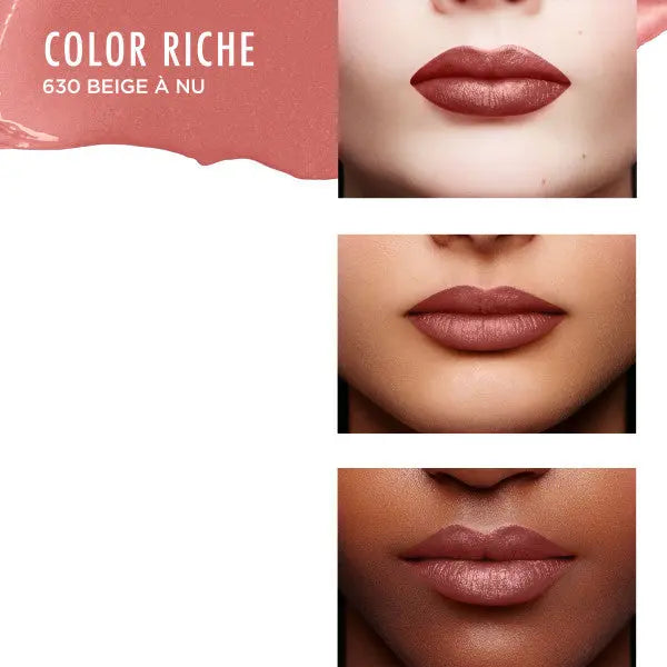 L'Oréal Paris Color Riche Satin Lipstick 630 Beige a Nude