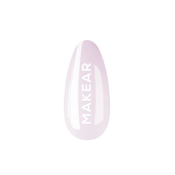 Makear UV Gel Polish 603, zachtroze semi-transparante gellak