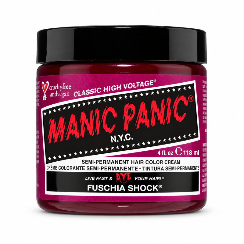 Manic Panic High Voltage Classic Cream Formula Fuschia Shock, semi-permanente fuchsia haarverf
